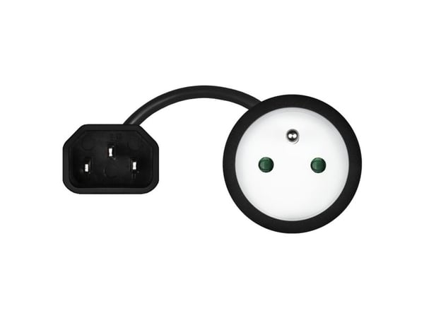 Savio SAVIO CL-180 Verkkolaite IEC C14 - CEE 7/5 (E) 15 cm