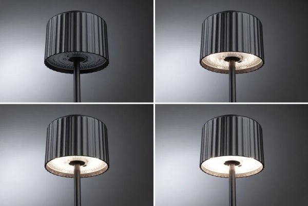 Paulmann 94878, Sort, Aluminium, IP44, III, 2,5 W, LED