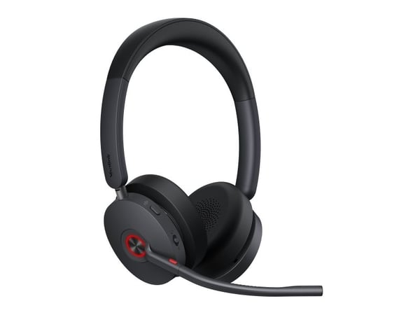 Yealink BH74 UC USB-C/A Headset, Trådløs, Kontor/kundesenter, 162 g, Hodesett, Svart