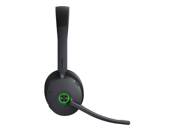 Yealink BH74 UC USB-C/A Headset, Trådløs, Kontor/kundesenter, 162 g, Hodesett, Svart
