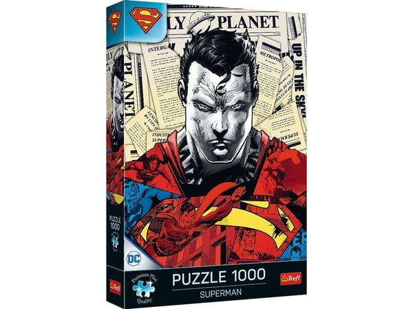 Trefl Puzzle Premium Plus laatu Superman 1000 elementtiä