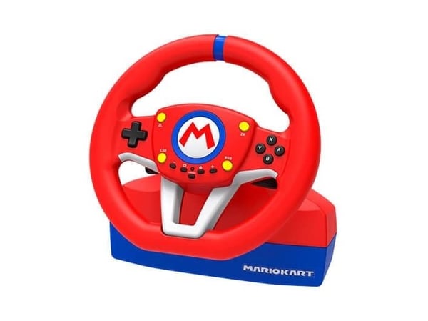 HORI Mario Kart Racing Wheel Pro Mini - Hjul- og pedalsett - kablet - for Nintendo Switch