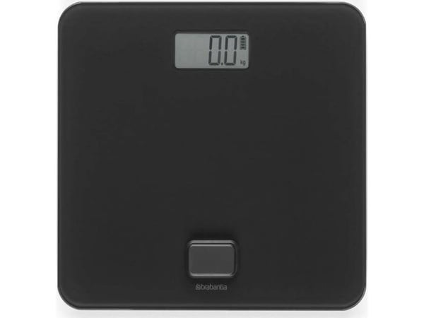 BRABANTIA ReNew baderomsutstyr med hyllesett og børster, dark grey