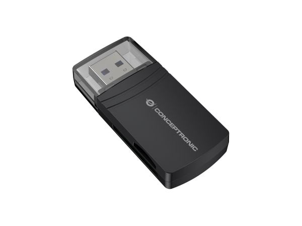 Conceptronic BIAN - Kortleser (microSD, SDHC UHS-II, microSDHC, microSDXC, TransFlash, SD, SDHC, SDXC) - USB 3.2 Gen 1