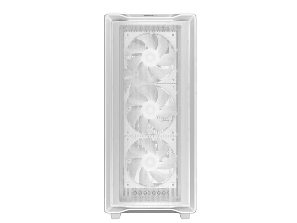 DeepCool CC560 MESH V2 - Mid tower - ATX - sidepanel med vindu (herdet glass) - ingen strømforsyning (ATX / PS/2) - hvit - USB/lyd