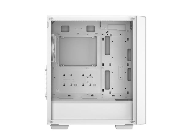 DeepCool CC560 MESH V2 - Mid tower - ATX - sidepanel med vindu (herdet glass) - ingen strømforsyning (ATX / PS/2) - hvit - USB/lyd