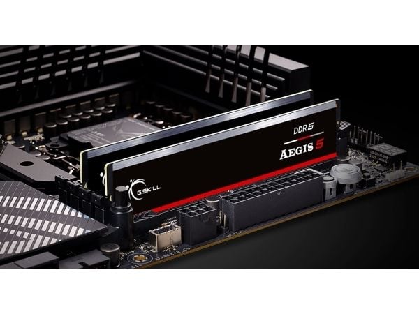 G.Skill AEGIS 5 - DDR5 - modul - 16 GB: 1 x 16 GB - DIMM 288-pin - 6000 MT/s / PC5-48000 - CL36 - 1.35 V - ikke-bufret - ikke-ECC