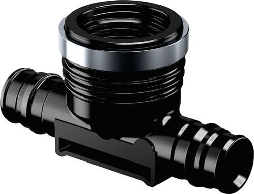 Uponor Q&amp;E tee med muffe PPSU 16 x 12" x 16 mm