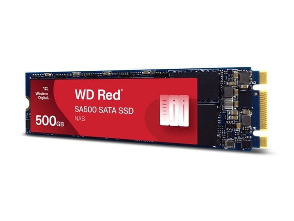 WD Red SA500 WDS500G1R0B-68A4Z0 - SSD - 500 GB - inbyggd - M.2 2280 - SATA 6Gb/s