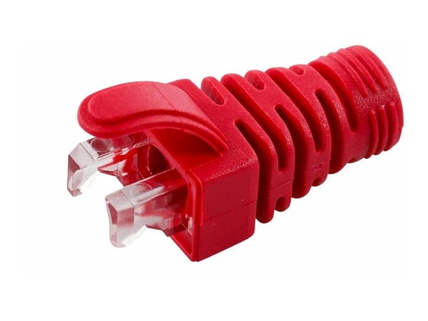 MicroConnect - Nettverkskabeloppstart - rød (en pakke 100)