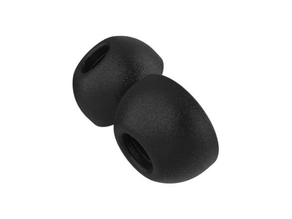 FIXED Plugs Pro - Øretipssett for trådløse hodetelefoner - svart - for Apple AirPods