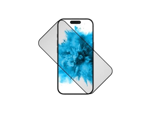 Fixed | Privacy Full Cover | Apple | iPhone 16 Pro Max | Tempered Glass | Juodas | Screen Protector