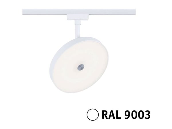 Paulmann Hildor Korkeajännitekiskojärjestelmän valaisin URail 15 W Signal White (valkoinen)