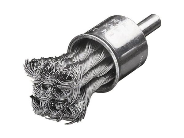 Lessmann penselbørste m/skaft 29mm Stål 0,35