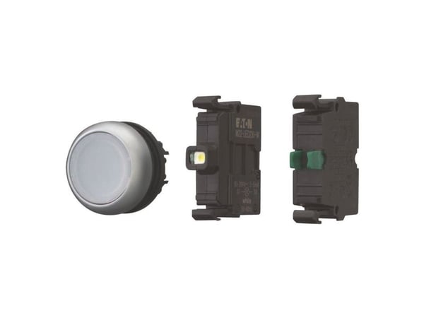Eaton M22-DL-W-K10LED-BVP Valaistu painike eturengas muovinen 1 kpl (110931)