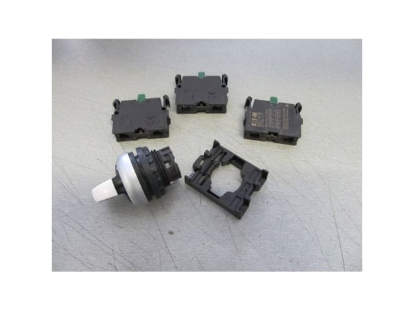 Eaton M22-WRK-3K10-BVP Valintakytkin Eturengas Muovinen nuppi Musta 1 kpl (110923)