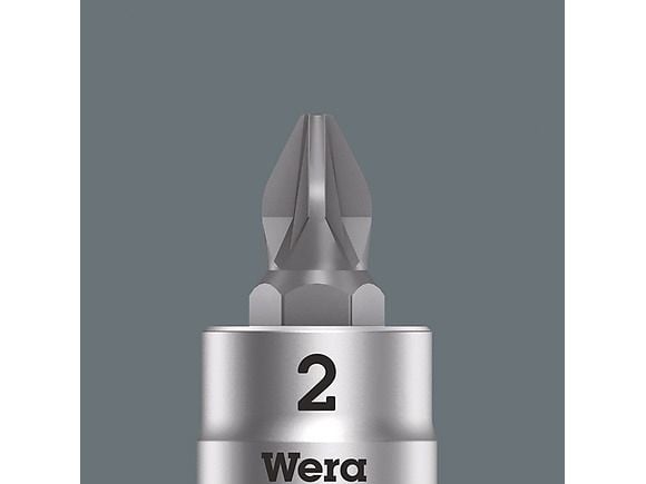 Wera 8751 A, 1 stykker, Philips, 1/4", PH 2, 28 mm, Tsjekkisk Republikk