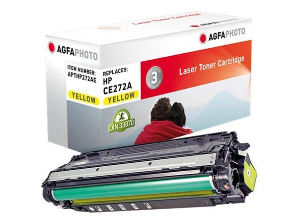 AgfaPhoto CE272A, 15000 sivua, Keltainen, 1 kpl