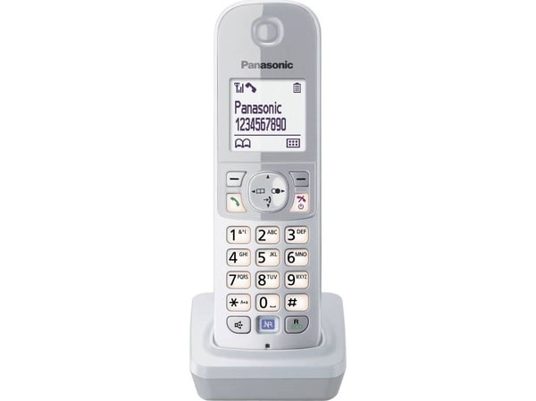Panasonic KX-TGA681 - Trådløst ekstra håndsett med anrops-ID - DECT\GAP - sølv