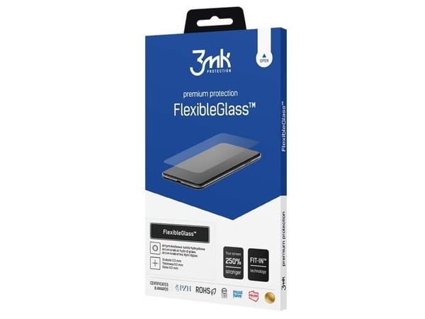 3MK FlexibleGlass, Sony, Xperia 10 VI, Antibakteriell, Fallsäker, Reptålig, Transparent, 1 styck