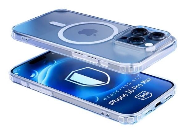3mk MagCase for Apple iPhone 16 Pro Max gjennomsiktig