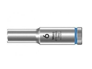 Wera 8790 HMA, Stikkontakt, 1/4", Metrisk, 1 hoder, 6 mm, 1,18 cm