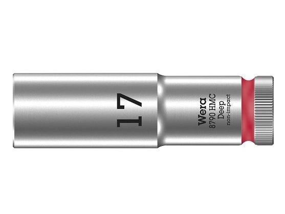 Wera 8790 HMC, Stikkontakt, 1/2", Metrisk, 1 hoder, 17 mm, 2,22 cm