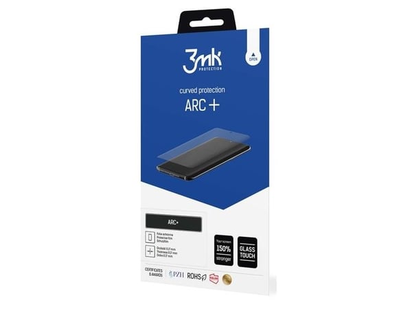 3MK ARC+, Motorola, Edge 50 Fusion, Drop resistant, Shock resistant, Transparent, 1 pc(s)