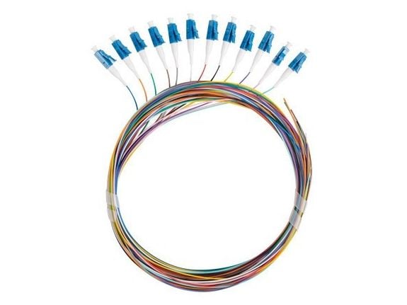 Lanberg - Grisehale - LC/UPC-enkeltmodus (hann) - 2 m - 0.9 mm - fiberoptisk - 9 / 125 micron - G.657.A1 - halogenfri - multifarge