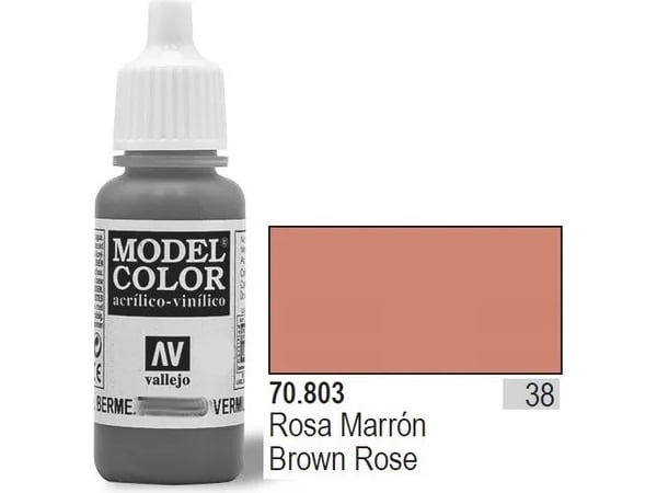 Vallejo 70.803, 17 ml, Rosa, Matte, Flaske