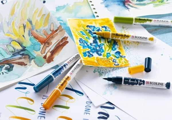 Ecoline x Van Gogh Museum penselpennor