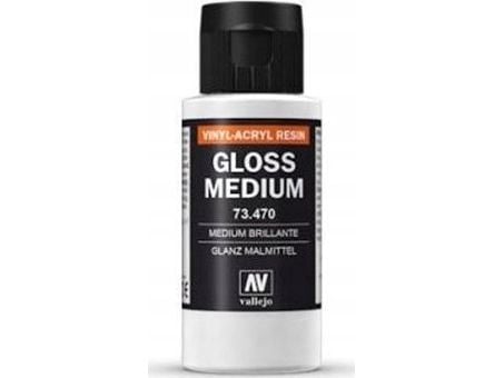 Vallejo Gloss Medium, 60 ml, Plastflaska