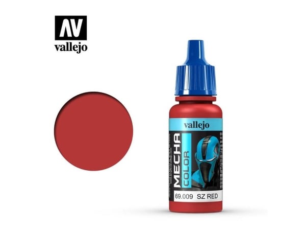 Vallejo 69.009, Punainen, Akryylimaali, Nestemäinen, 17 ml, 1 kpl
