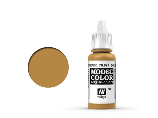 Vallejo 70.877, Brun, Gull, Acryl maling, Væske, 17 ml, 1 stykker |