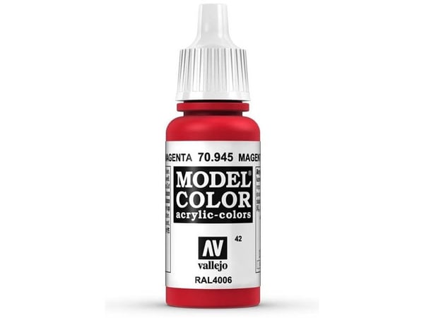 Vallejo 70.945, 17 ml, Fiolblå, Matte, Flaske