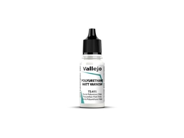 Vallejo 72.651, Hvit, Matte, 18 ml, Plastflaske, 1 stykker