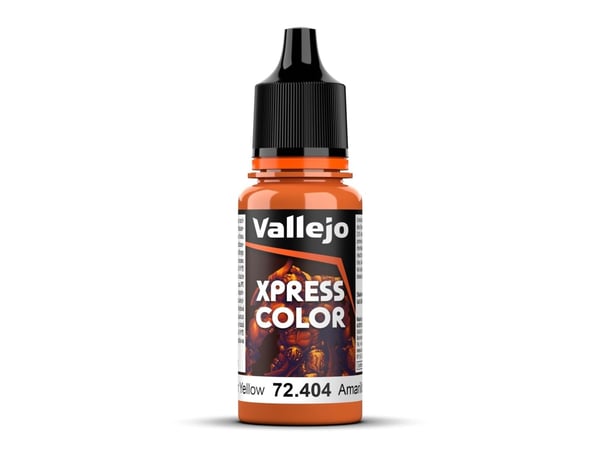 Vallejo 72.404, Gult, Acryl maling, Væske, 18 ml, 1 stykker