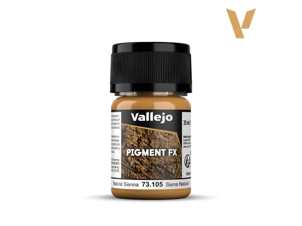 Vallejo 73.105, Brun, 35 ml, 1 styck, Natural Sienna
