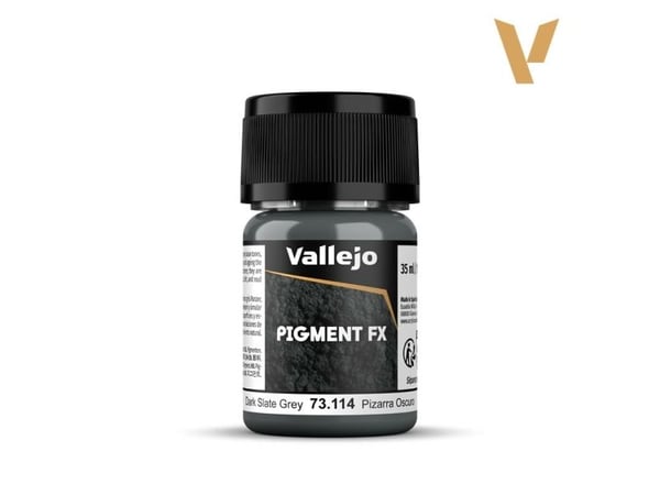 Vallejo 73.114, Grå, 35 ml, 1 stykker, Dark Slate Grey Vallejo 73.114, Grå, 35 ml, 1 stykker, Dark Slate Grey