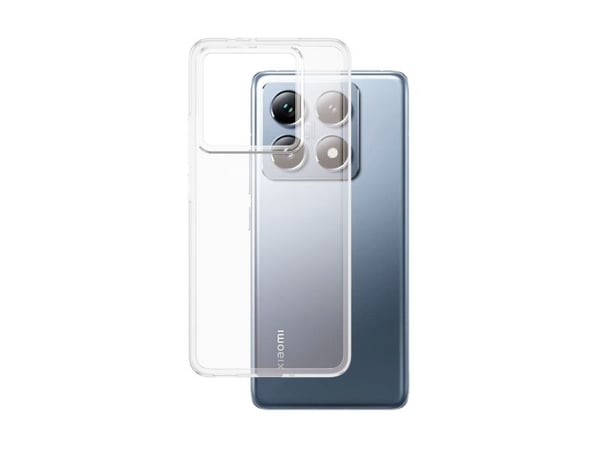 SAFE. by PanzerGlass - Baksidedeksel for mobiltelefon - termoplast-polyuretan (TPU) - gjennomsiktig - for Xiaomi 14T Pro