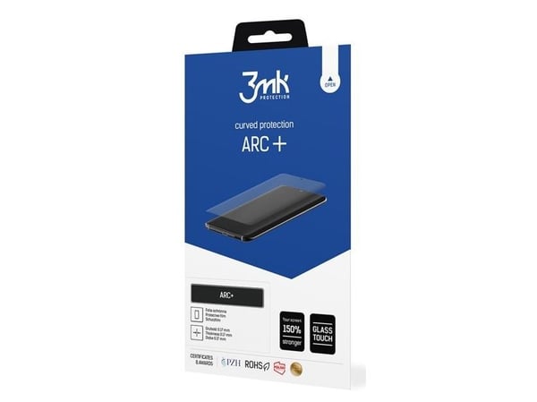 3MK ARC+, Honor, 200 Pro, Fallbestandig, Ripebestandig, Gjennomsiktig, 1 stykker