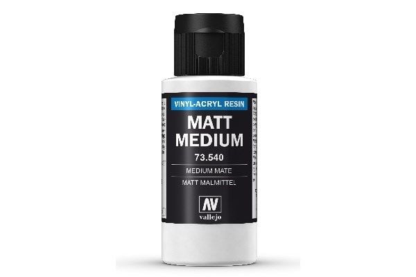 Vallejo 73.540, 60 ml, Transparent, Matt, Flaska