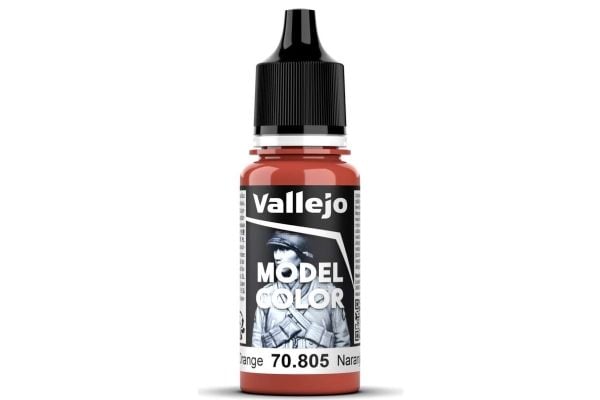 Vallejo Model Color German Orange, 17 ml, Oranssi, Matta, Pullo