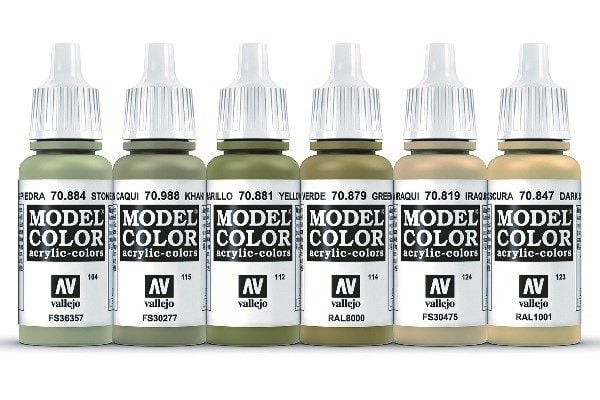 Vallejo 70.208, Blandade färger, Akrylfärg, 17 ml, 1 styck |