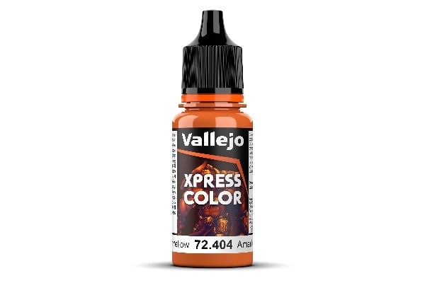 Vallejo 72.404, Gult, Acryl maling, Væske, 18 ml, 1 stykker