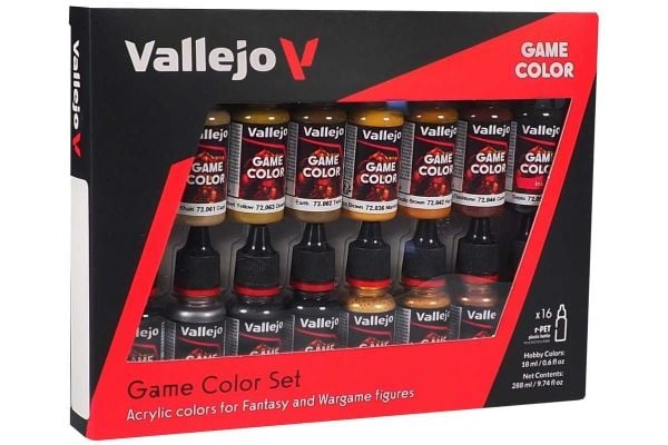 Vallejo 72.189 - Game Color - Leather & Metal (8x18 ml)