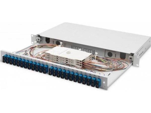 DIGITUS Professional DN-96322/9 - Fiberoptisk skarvlåda - 1U - 19"