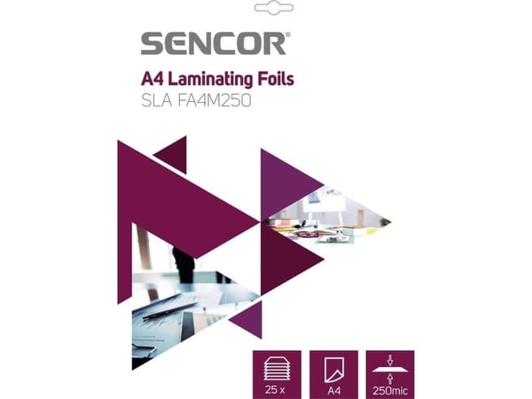 Sencor SLA FA4M250 Folio A4 250mic 25ks SENCOR