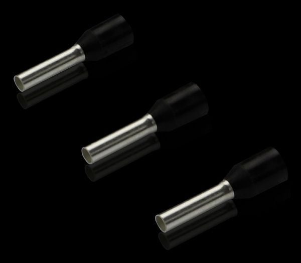 Rittal 4050.733 Kaapelikengät 1,50 mm² Osittain eristetty Musta 500 kpl