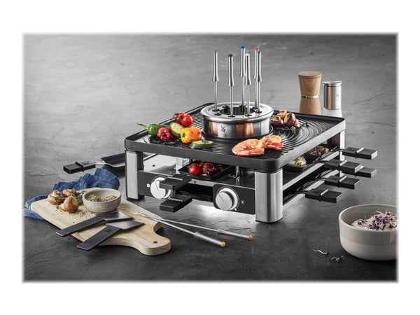 WMF Lumero Multi-grilli Sort, Krom